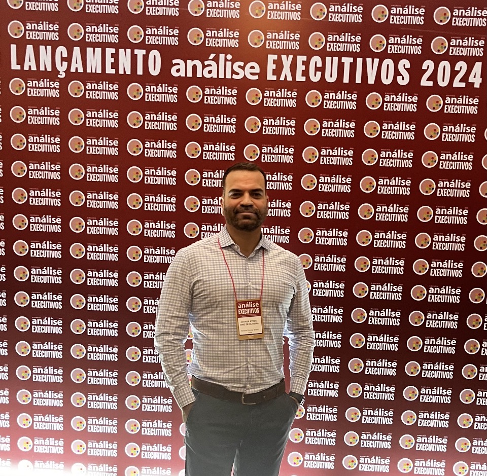 Arthur Ayres Diniz de Oliveira no lançamento Análise Executivos 2024